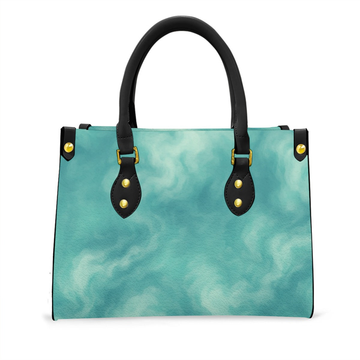 Women's Tote Bag With Black Handle