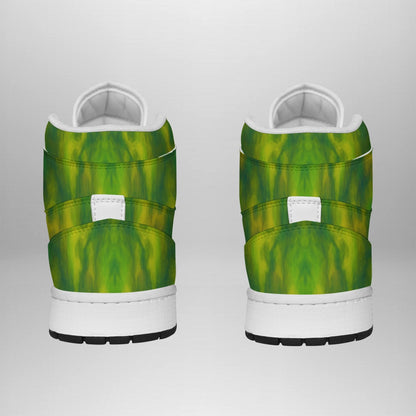 Women's Synthetic Leather Stitching Shoes