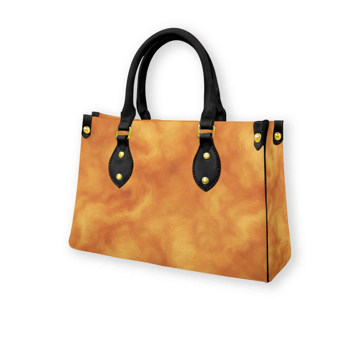 Women's Tote Bag With Black Handle