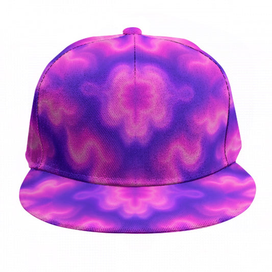 Baseball Cap With Flat Brim