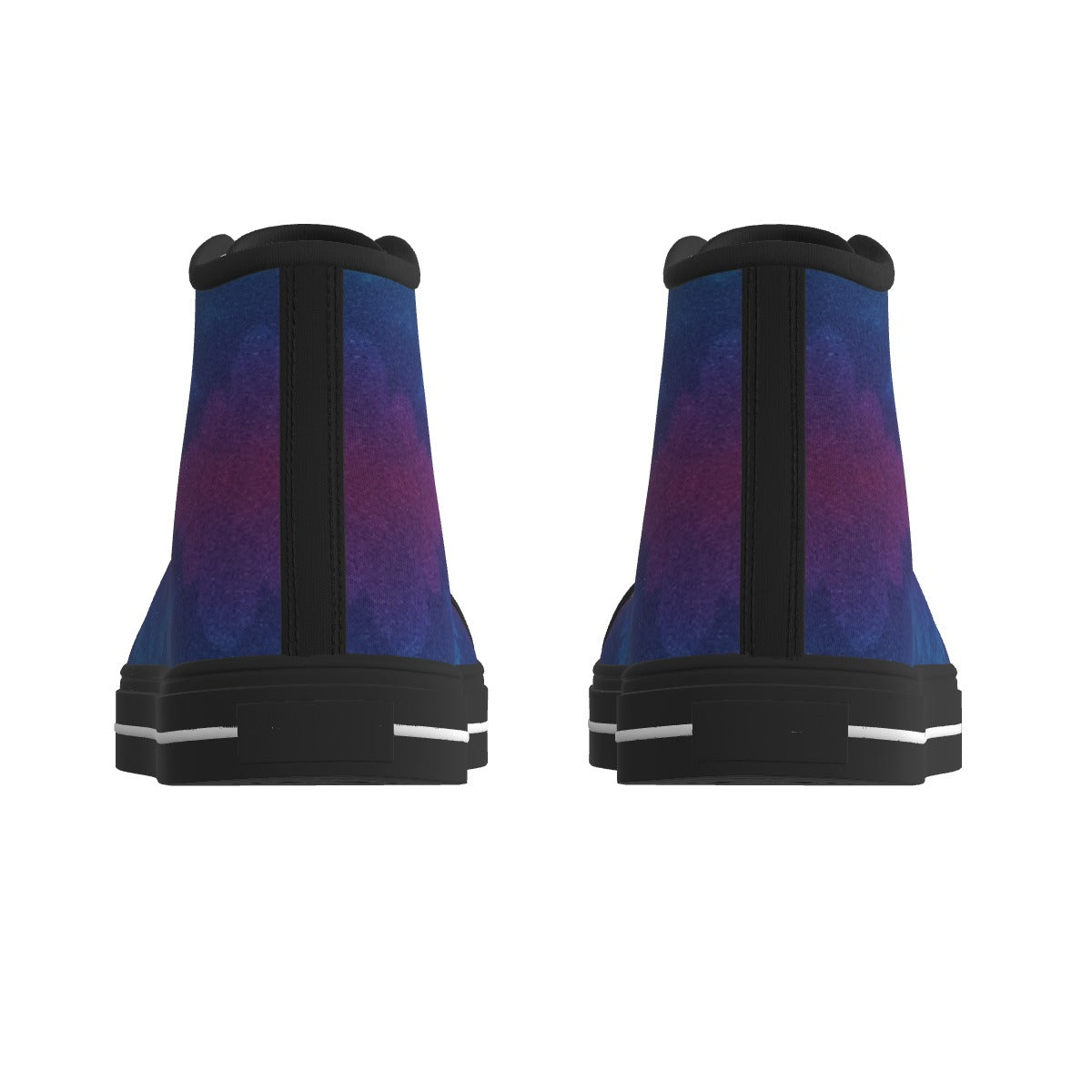 Men's Black Sole Canvas Shoes