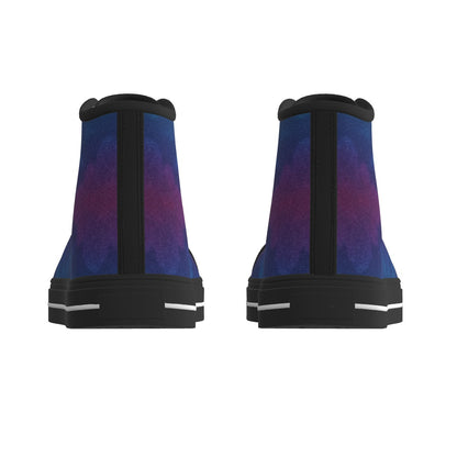 Men's Black Sole Canvas Shoes