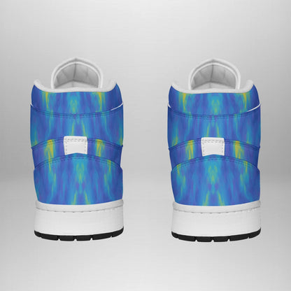 Women's Synthetic Leather Stitching Shoes