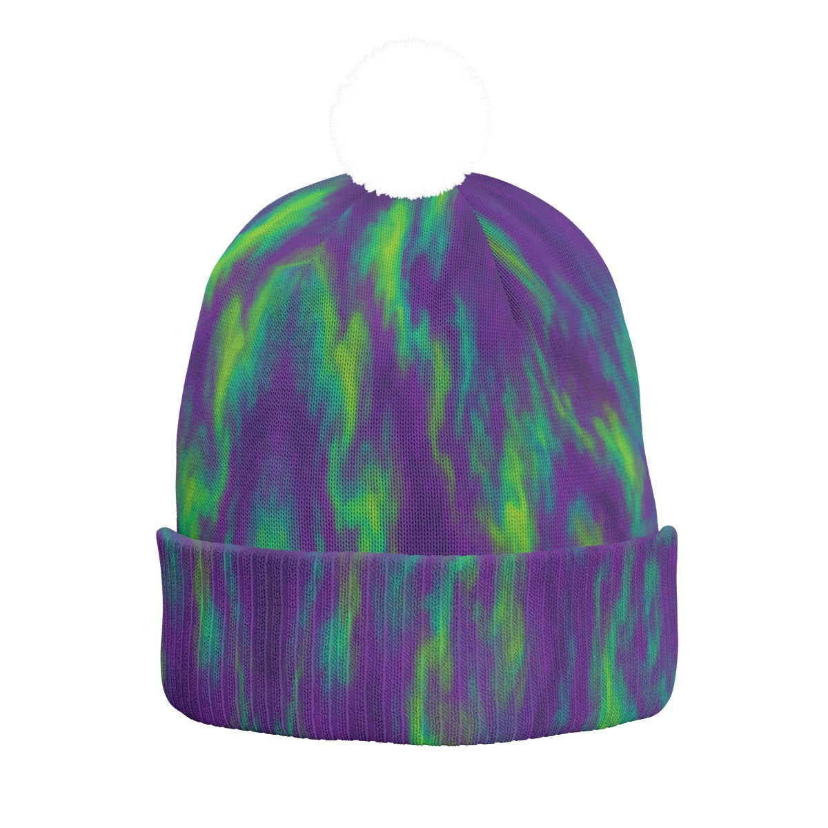 Unisex Knitted Hat With Pom-Pom