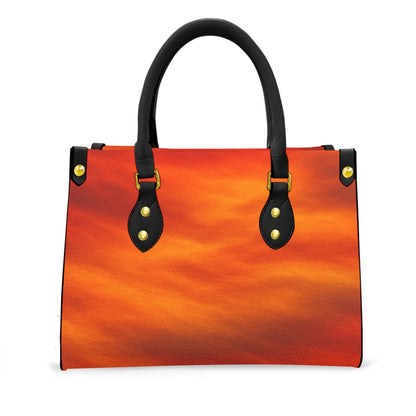 Women's Tote Bag With Black Handle