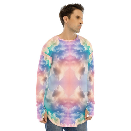 Men's Fingerless Long Sleeve T-shirt