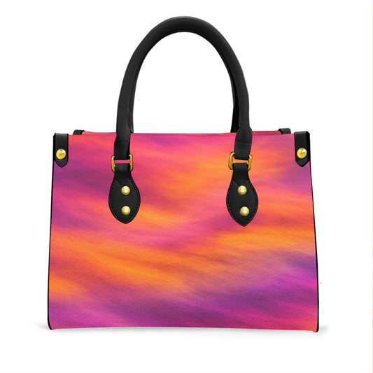 Women's Tote Bag With Black Handle