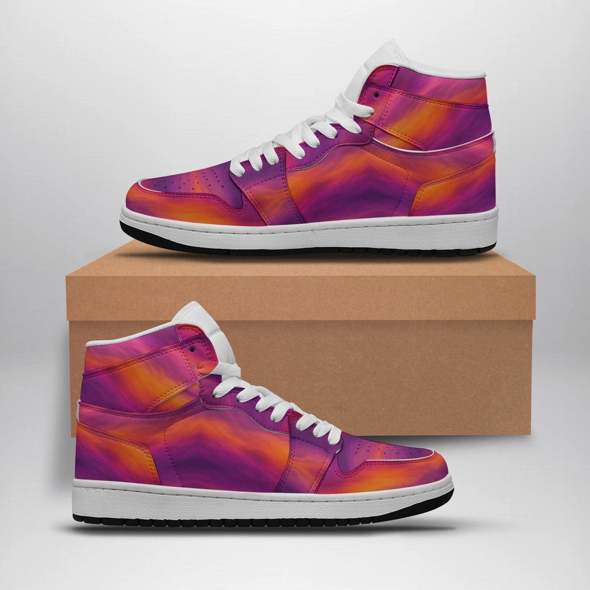 Men's Synthetic Leather Stitching Shoes