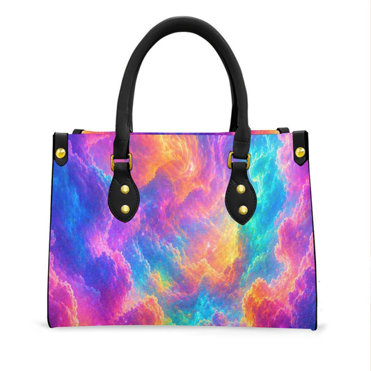 Women's Tote Bag With Black Handle