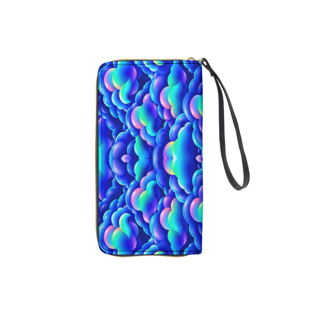 Long Wallet With Black Hand Strap