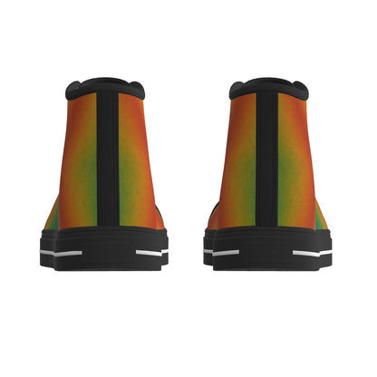 Men's Black Sole Canvas Shoes