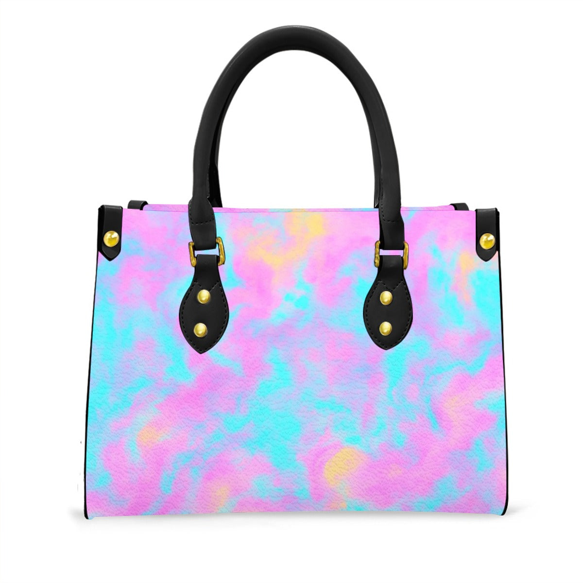 Women's Tote Bag With Black Handle