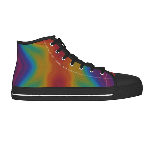 Men's Black Sole Canvas Shoes