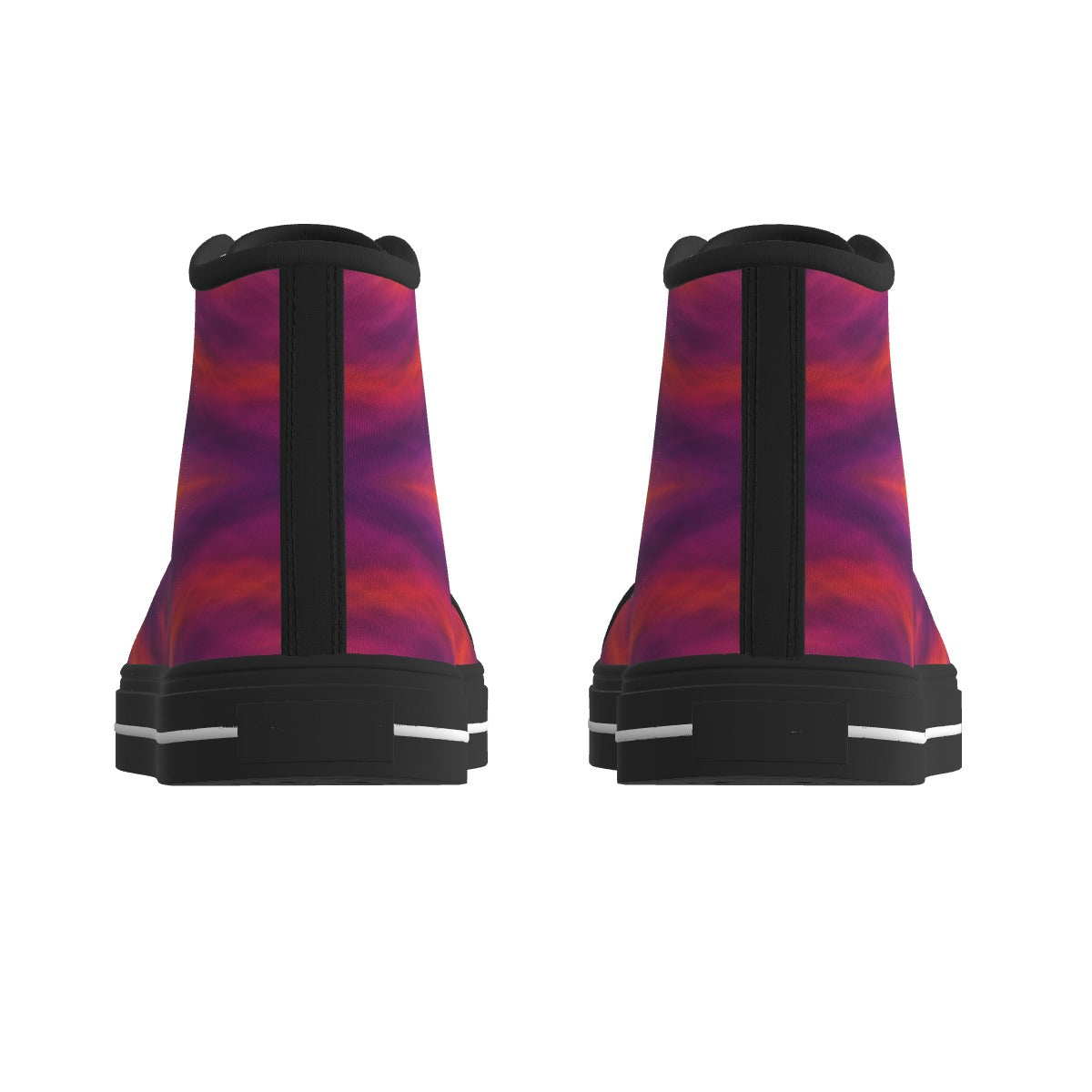 Men's Black Sole Canvas Shoes