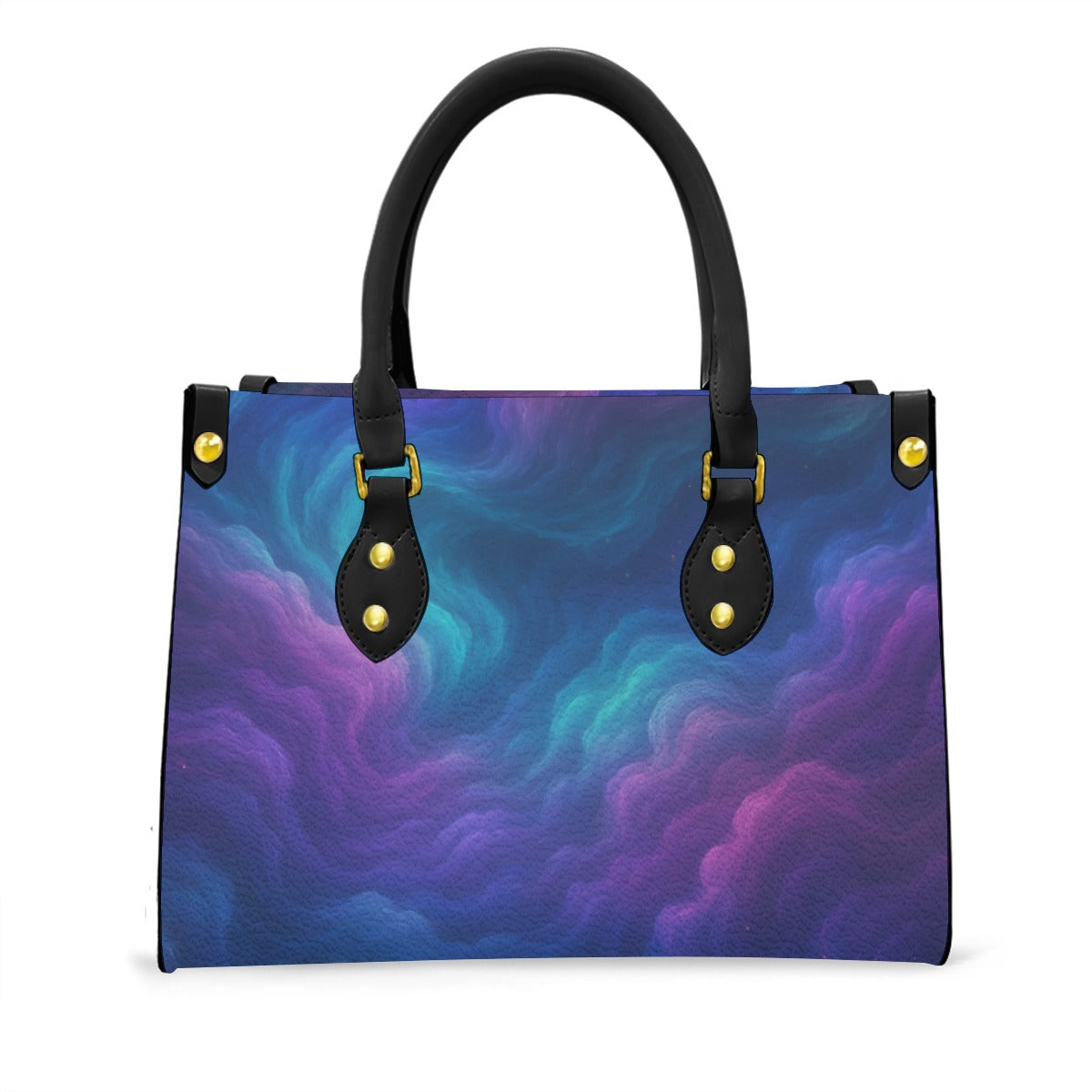 Women's Tote Bag With Black Handle