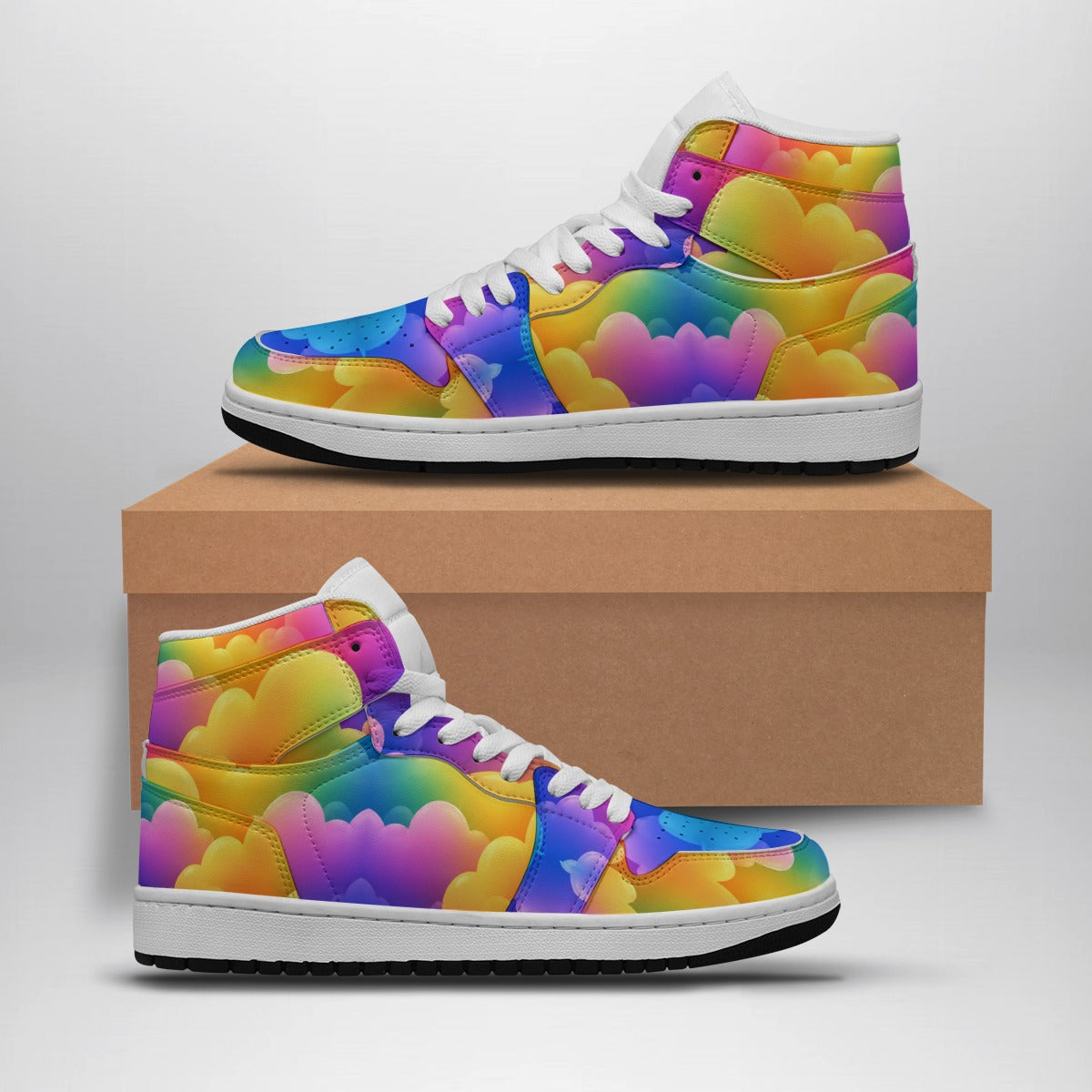 Women's Synthetic Leather Stitching Shoes