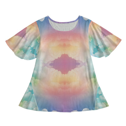 Women's Round Neck T-shirt With Short Sleeve