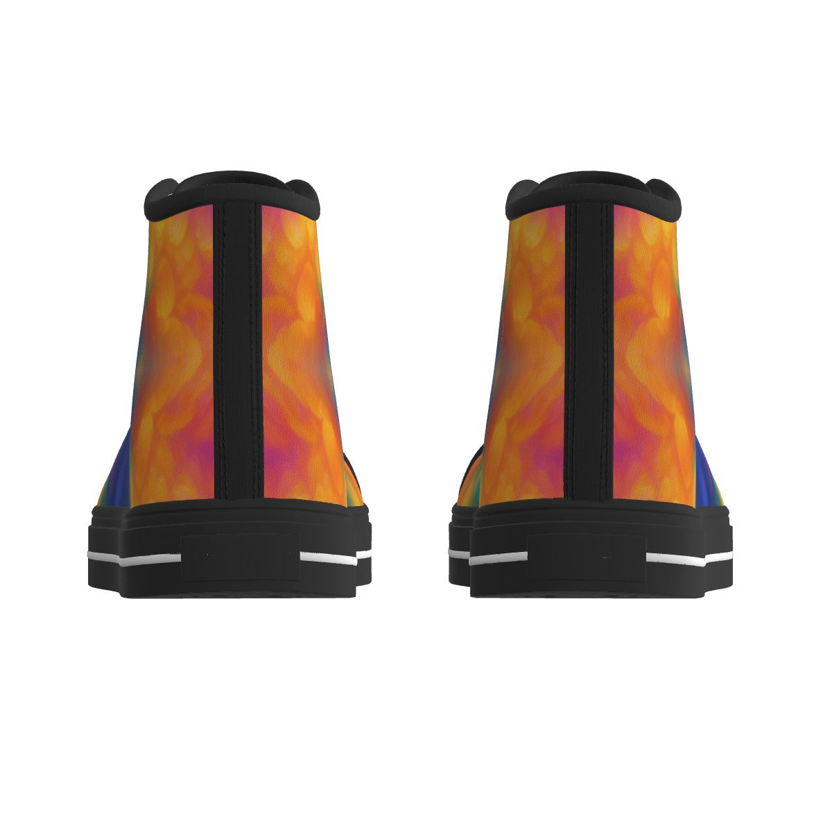 Men's Black Sole Canvas Shoes