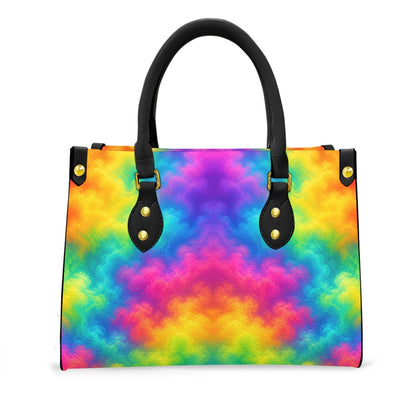 Women's Tote Bag With Black Handle