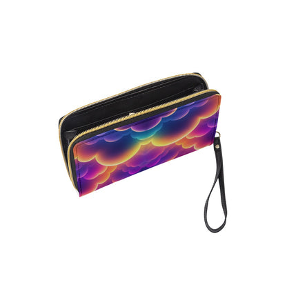 Long Wallet With Black Hand Strap