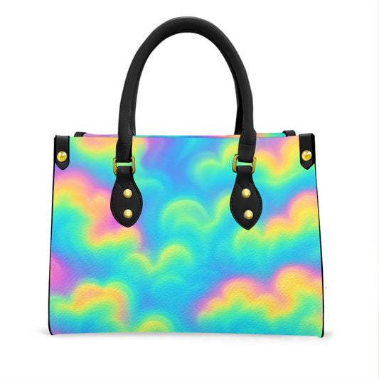 Women's Tote Bag With Black Handle