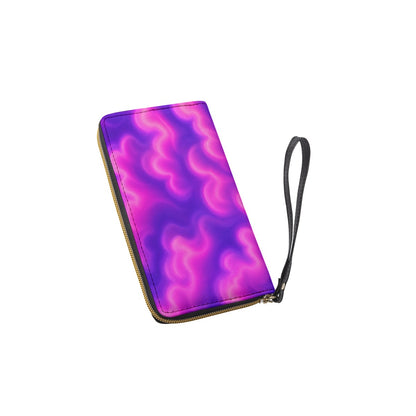 Long Wallet With Black Hand Strap