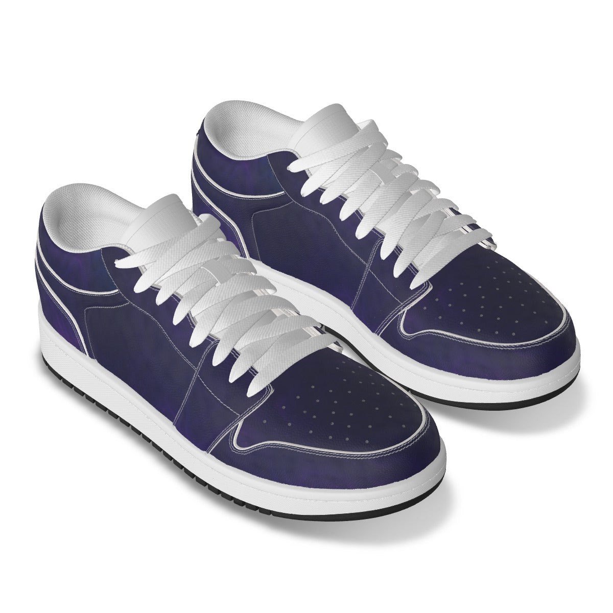 Men's Low State Leather Stitching Shoes