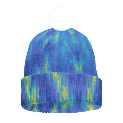 Unisex Knitted Hat With Pom-Pom