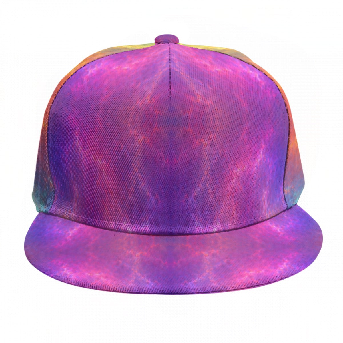Baseball Cap With Flat Brim