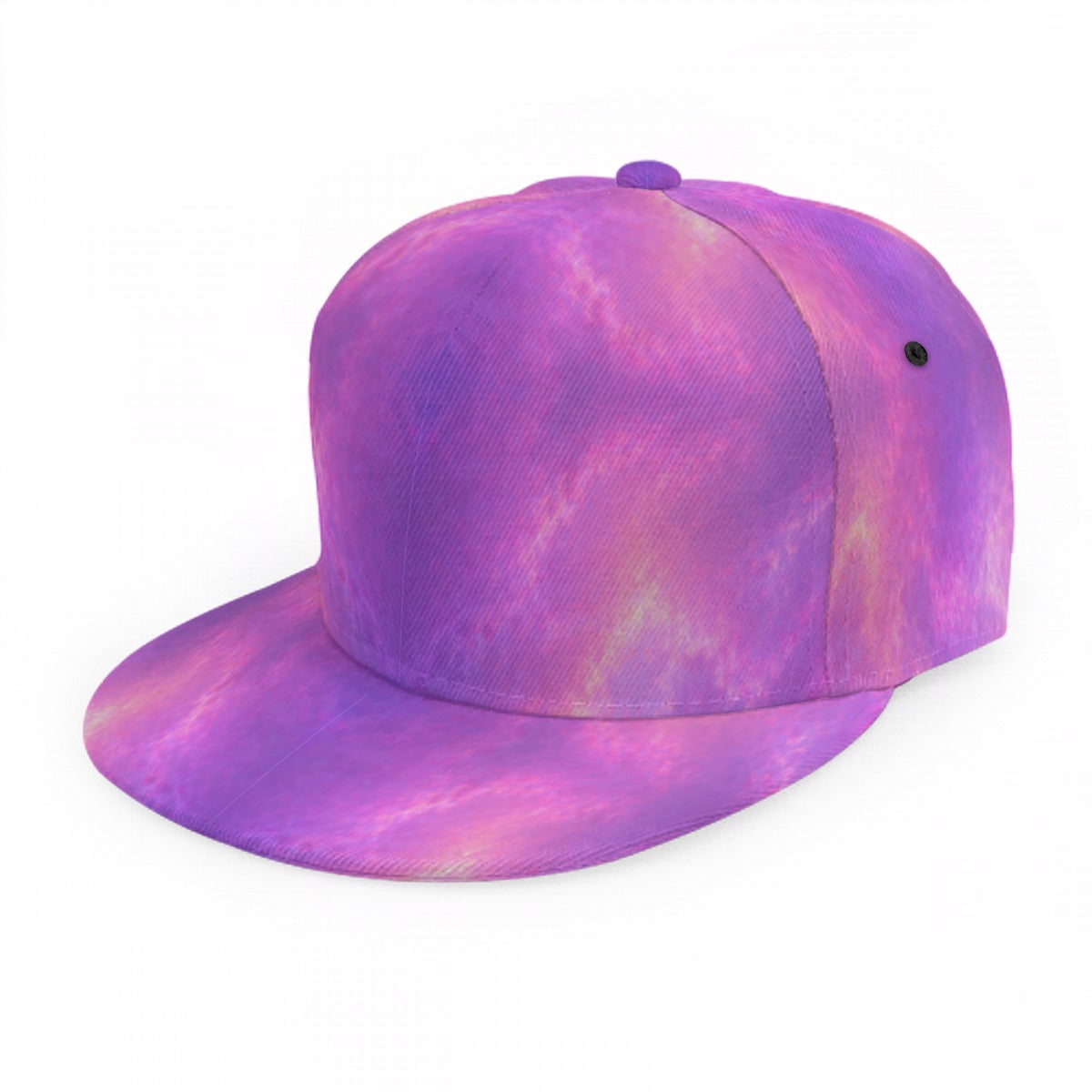 Baseball Cap With Flat Brim