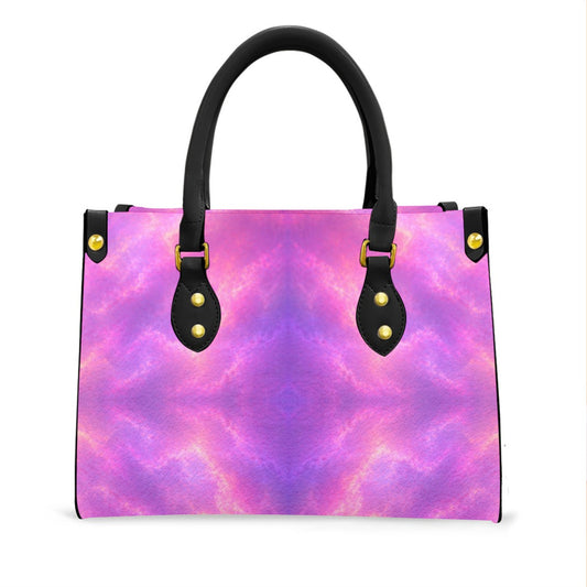 Women's Tote Bag With Black Handle
