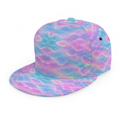 Baseball Cap With Flat Brim
