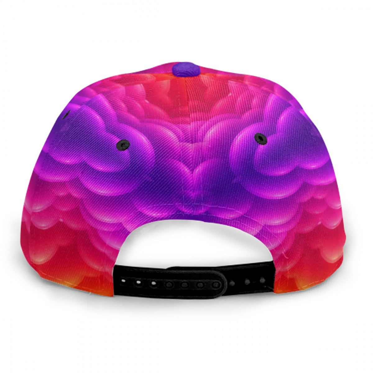 Baseball Cap With Flat Brim