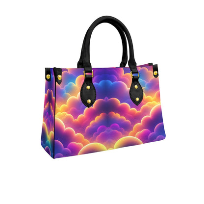 Women's Tote Bag With Black Handle