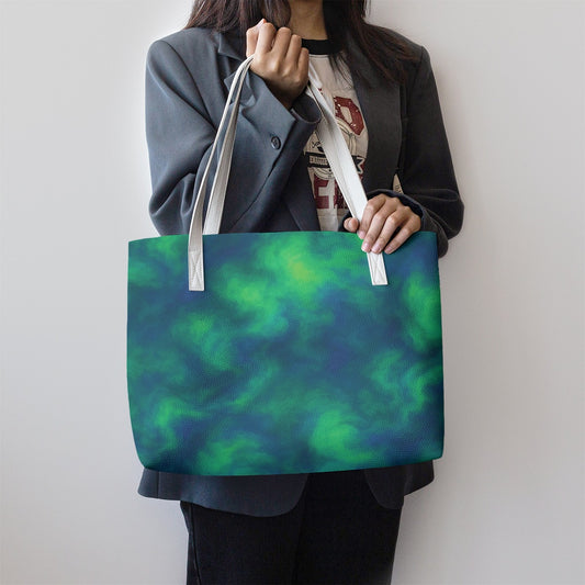 Unisex Stylish PU Leather Tote Bag