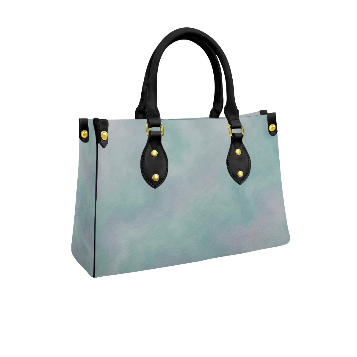 Women's Tote Bag With Black Handle