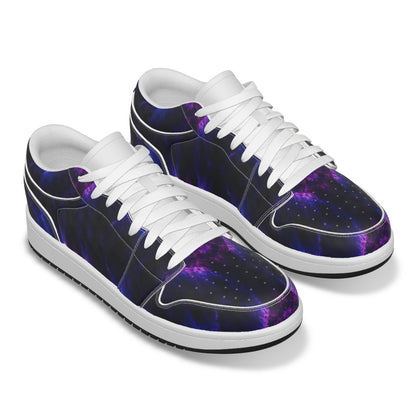 Men's Low State Leather Stitching Shoes