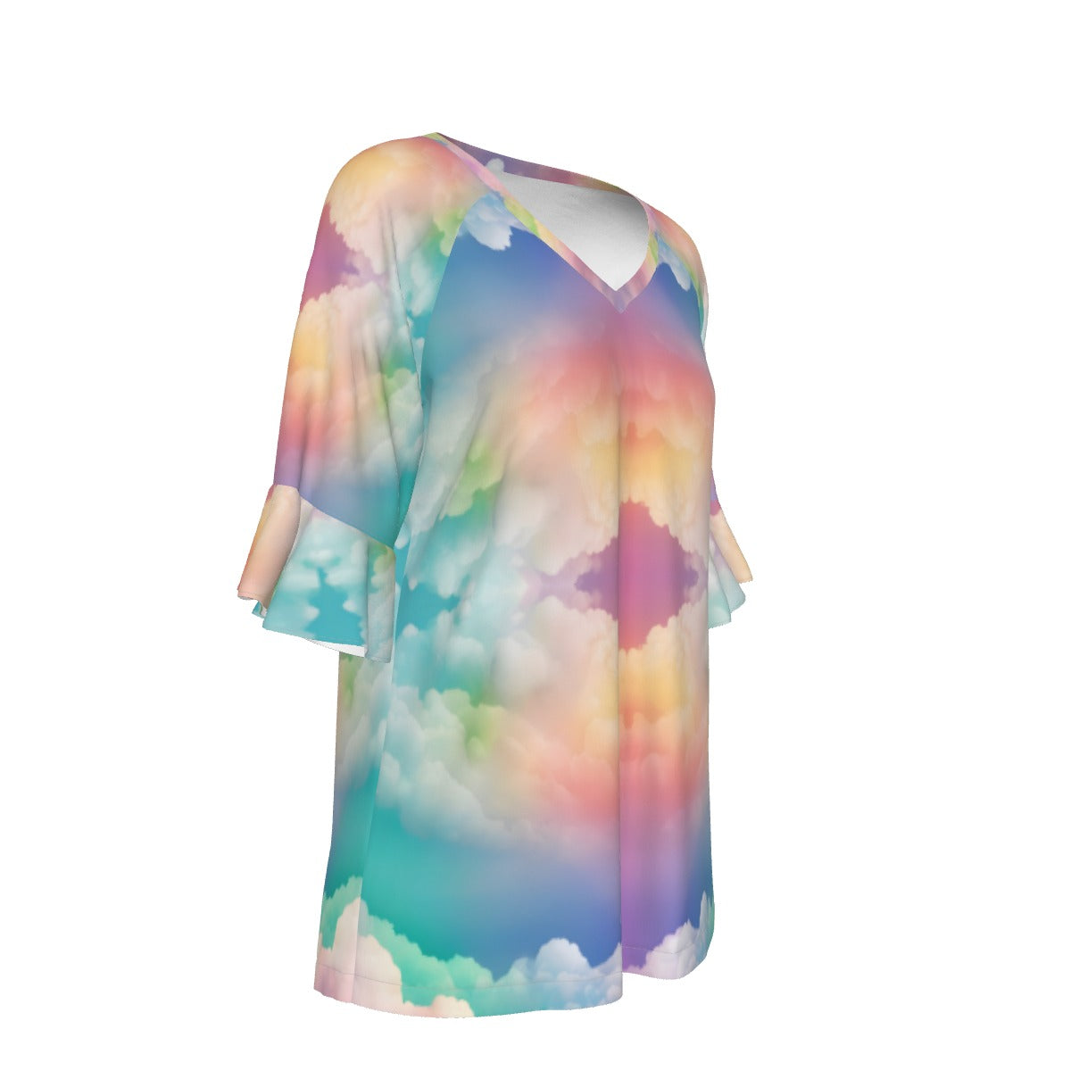 Women's T-shirt With Bell Sleeve