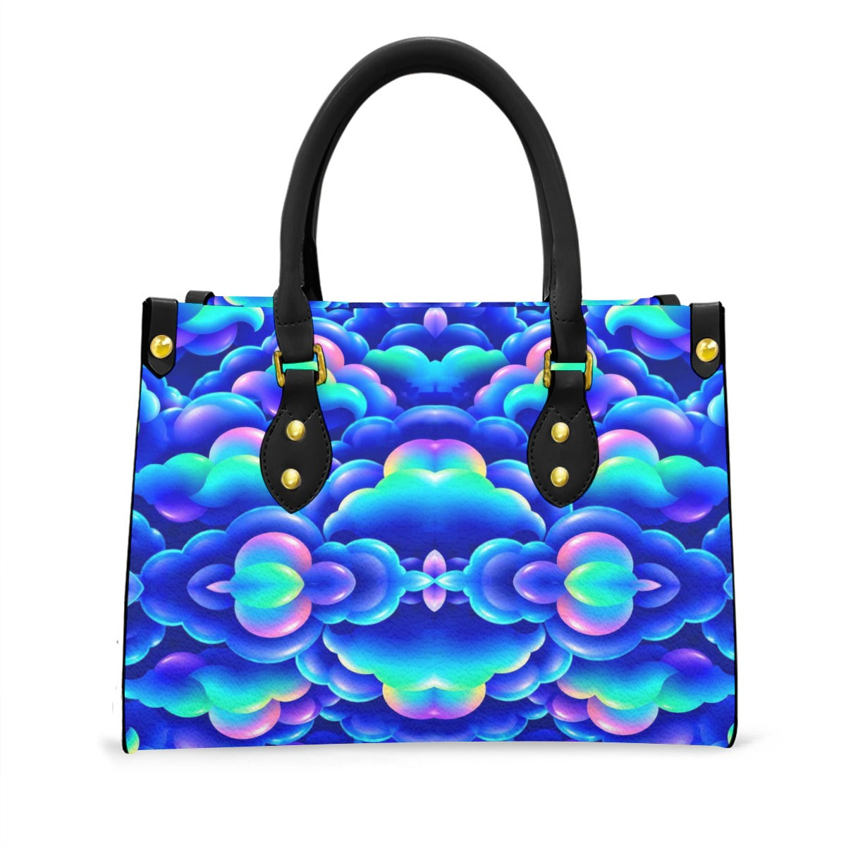 Women's Tote Bag With Black Handle