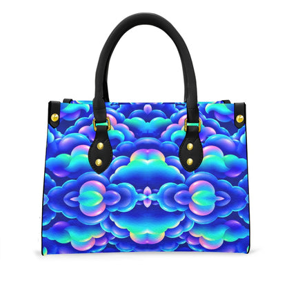 Women's Tote Bag With Black Handle