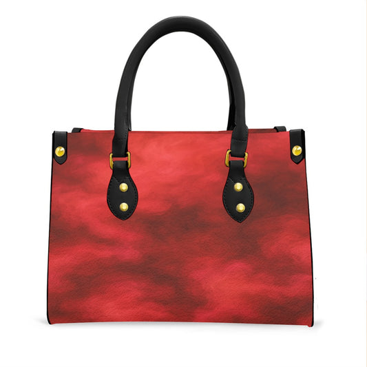 Women's Tote Bag With Black Handle