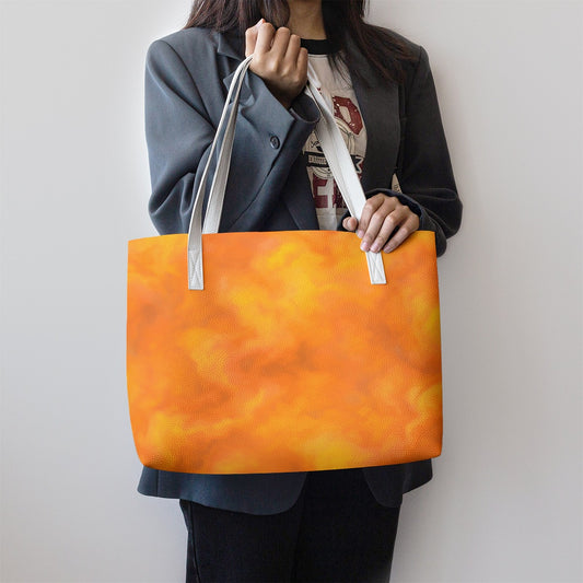 Unisex Stylish PU Leather Tote Bag