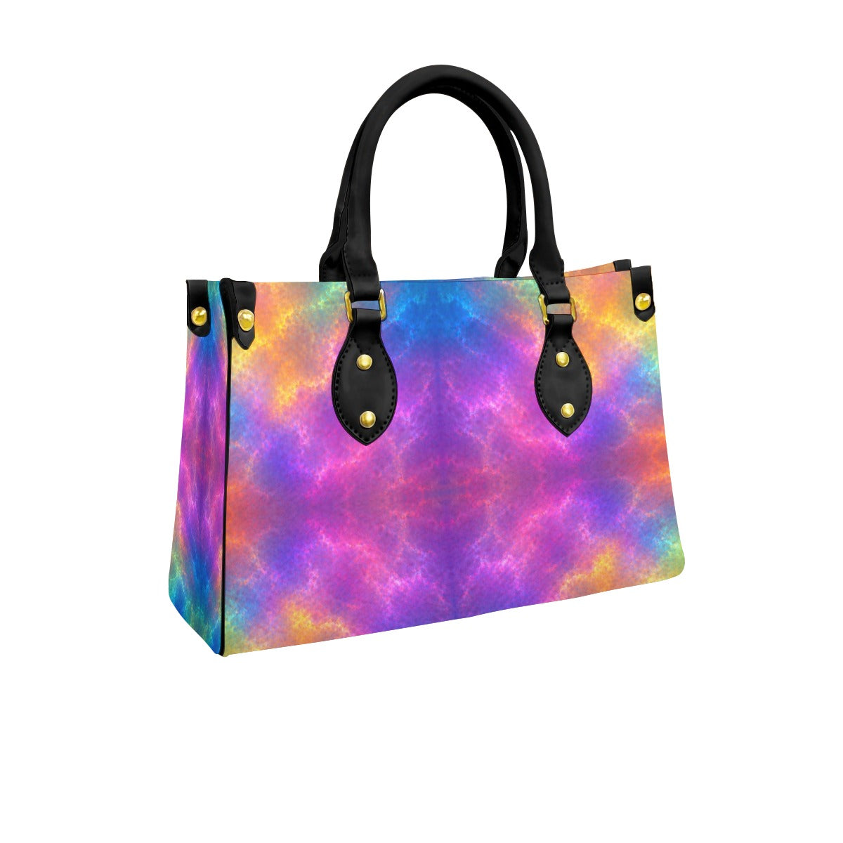 Women's Tote Bag With Black Handle