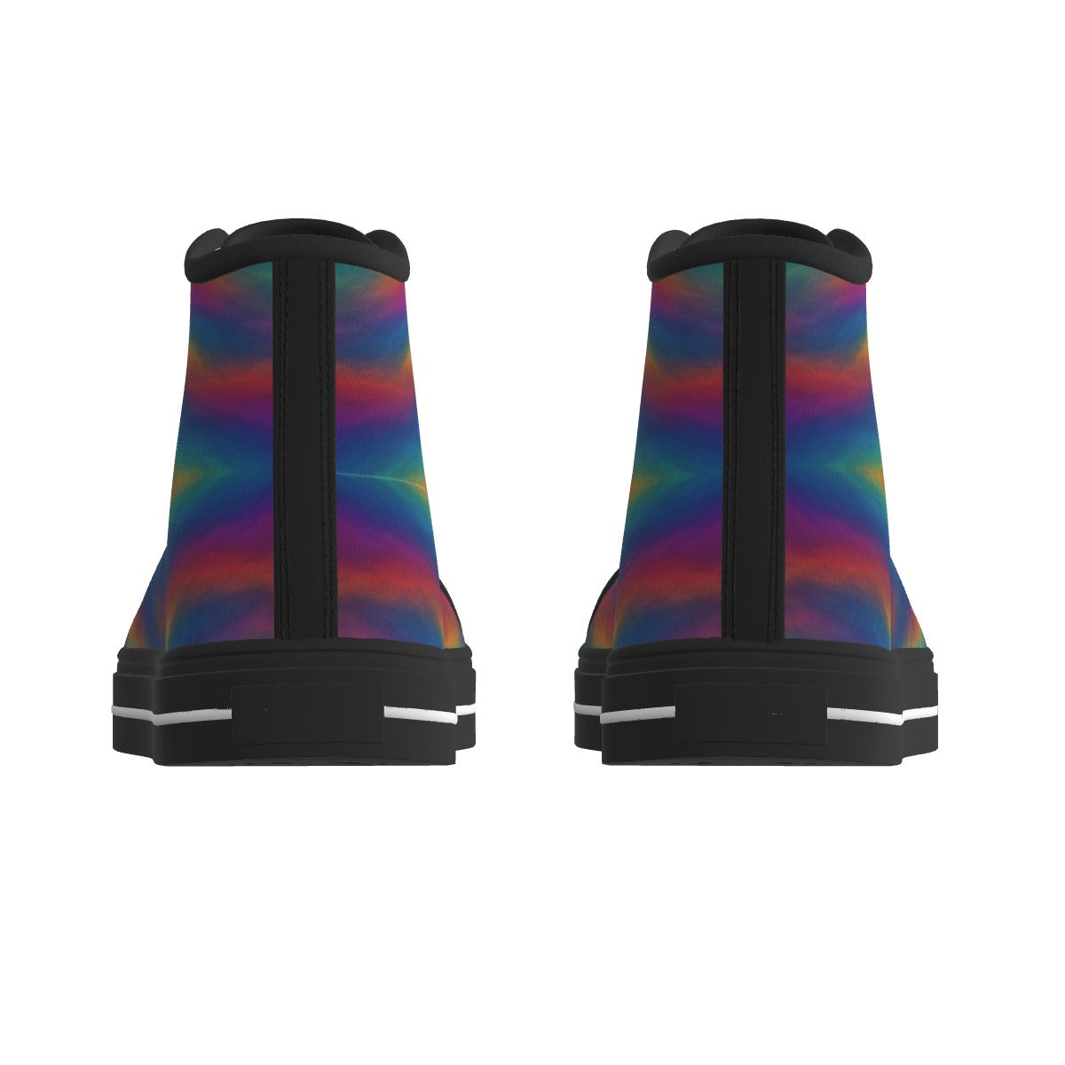 Men's Black Sole Canvas Shoes