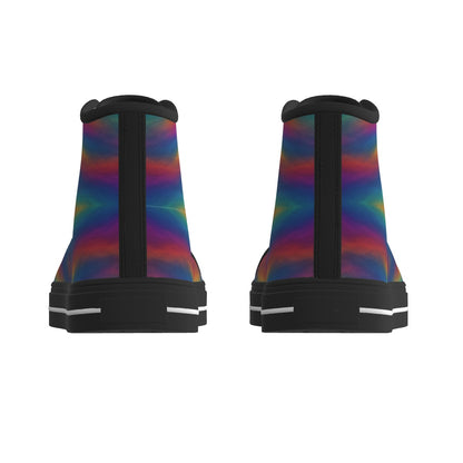 Men's Black Sole Canvas Shoes