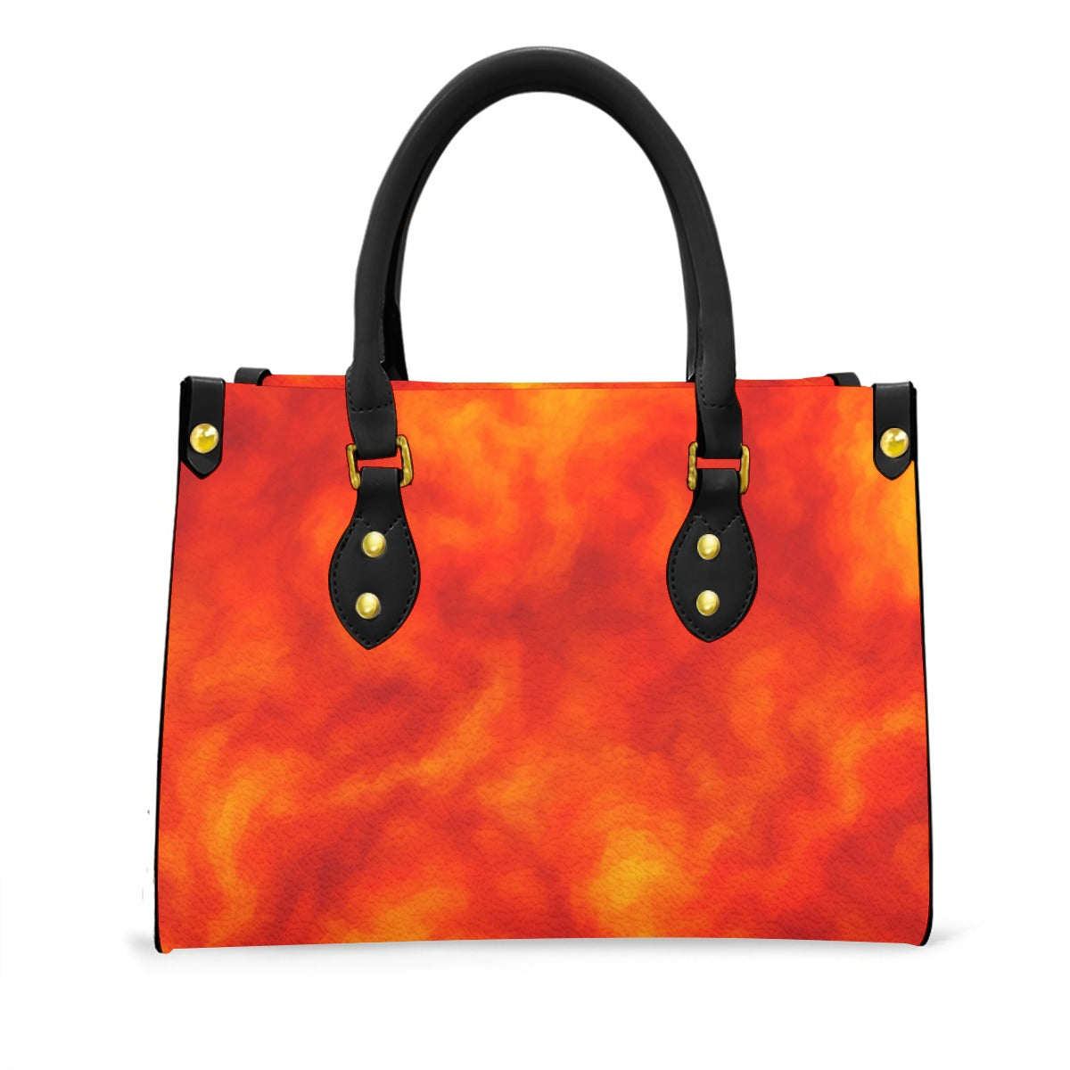 Women's Tote Bag With Black Handle