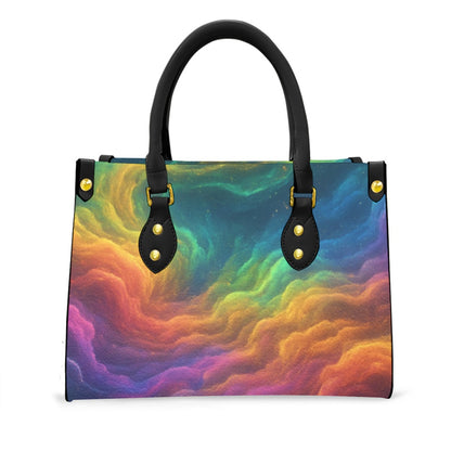 Women's Tote Bag With Black Handle