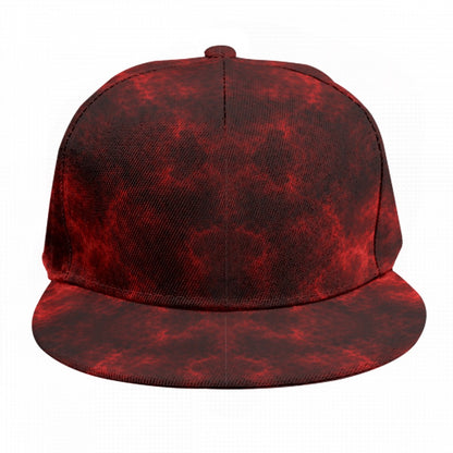 Baseball Cap With Flat Brim