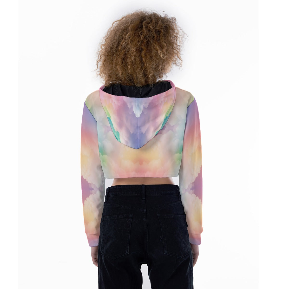Women's Crop Top Hoodie