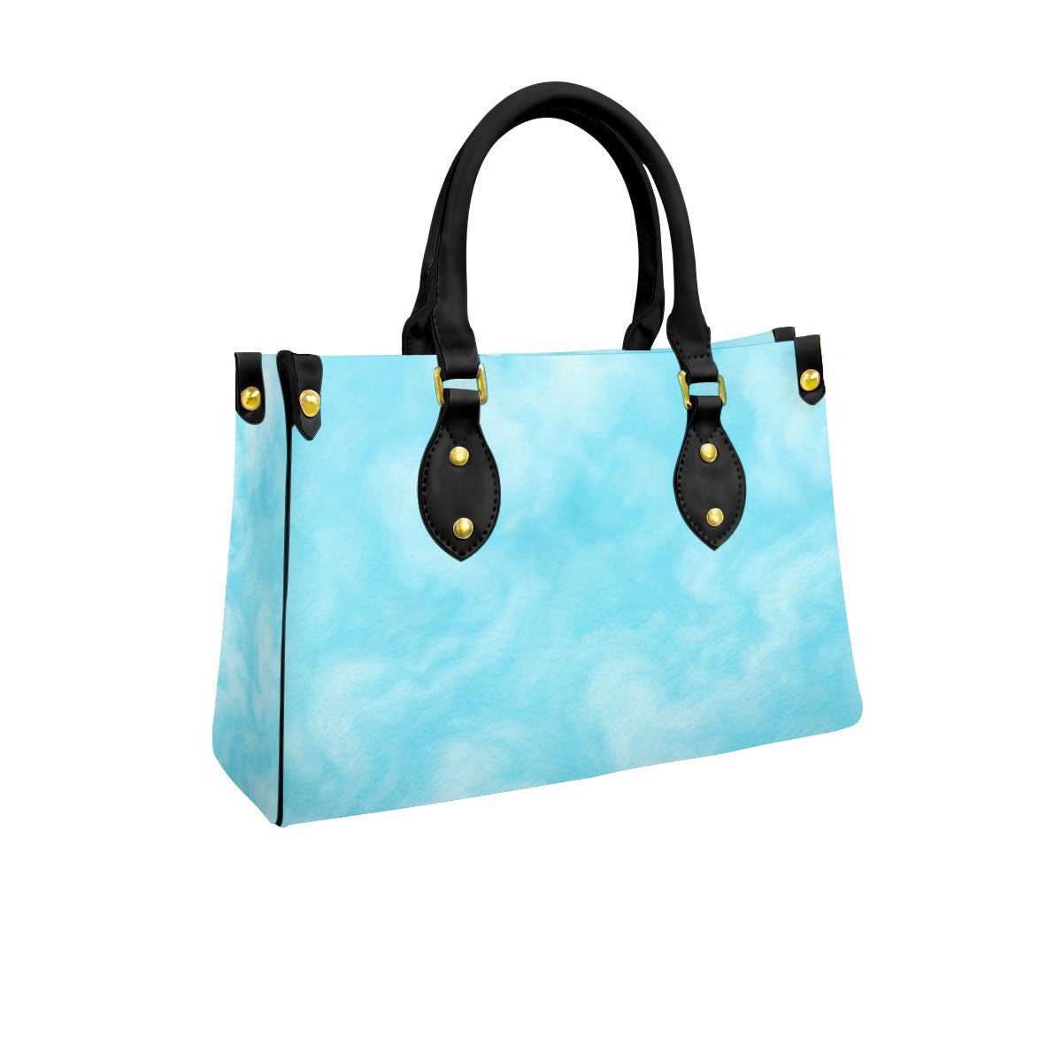 Women's Tote Bag With Black Handle